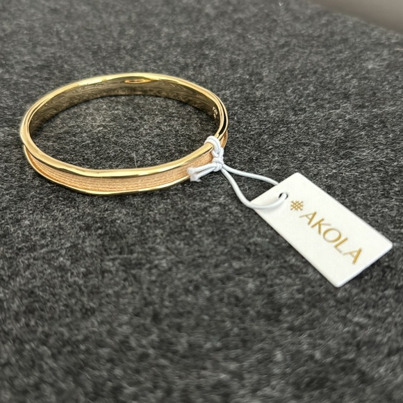 NWT AKOLA Lola Bracelet in  Raffia - Picture 2 of 8